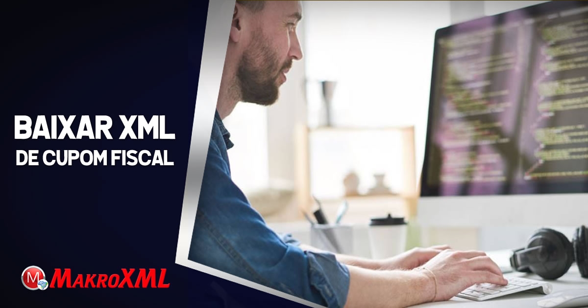 Baixar XML de Cupom Fiscal