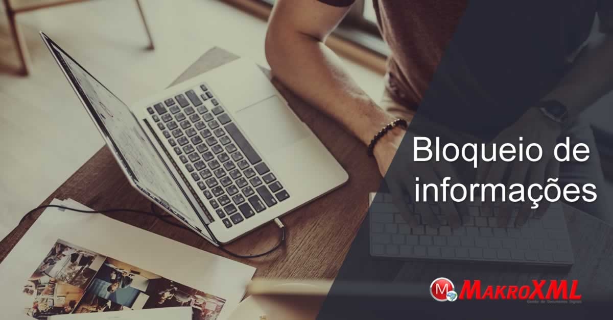 Bloqueio de Informações Empresariais