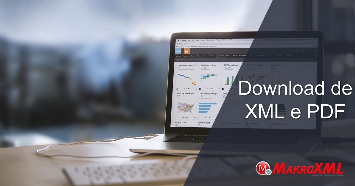 Sistema Para Download de XML e PDF NF-e/CTe